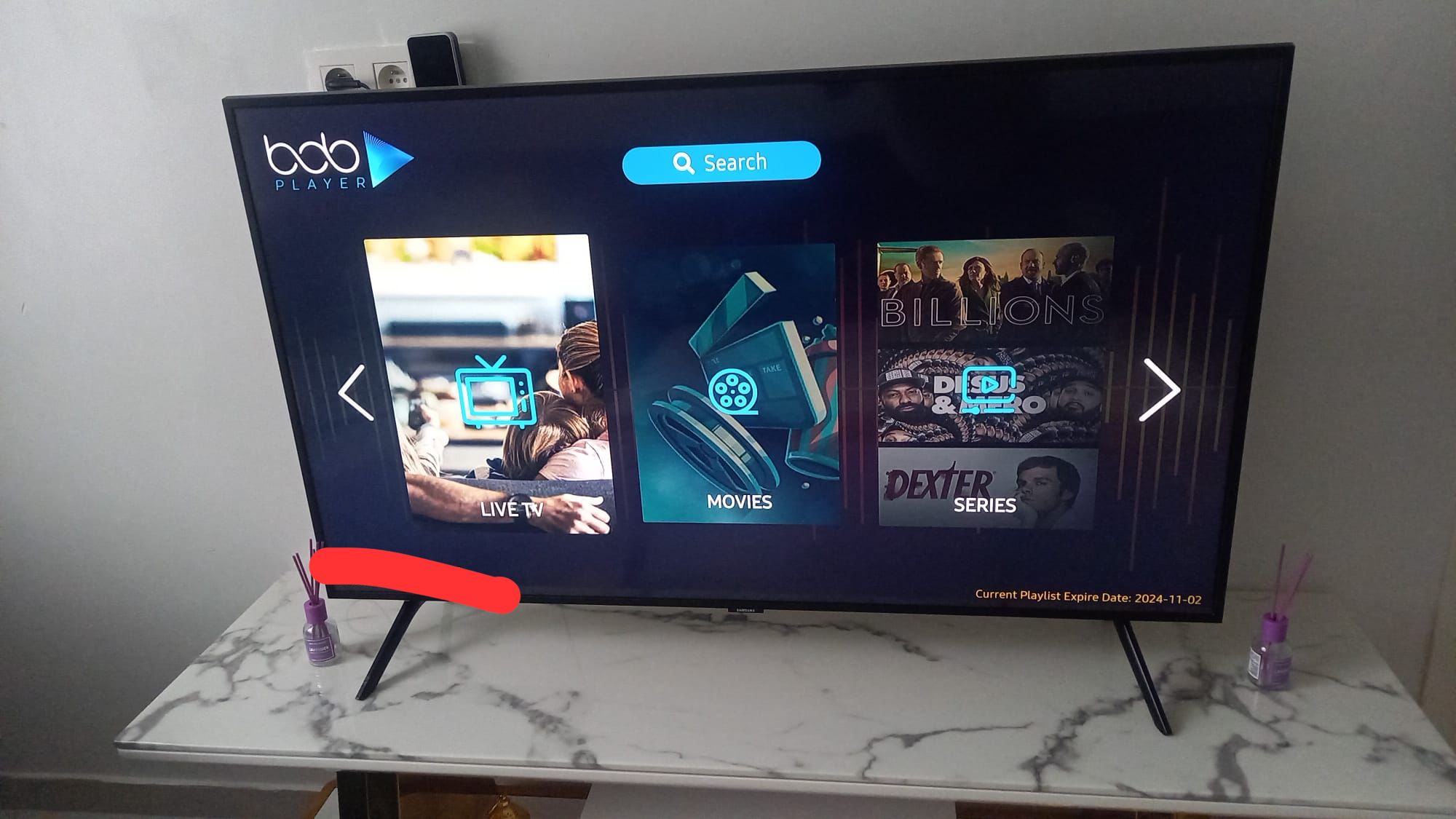 IPTV setup